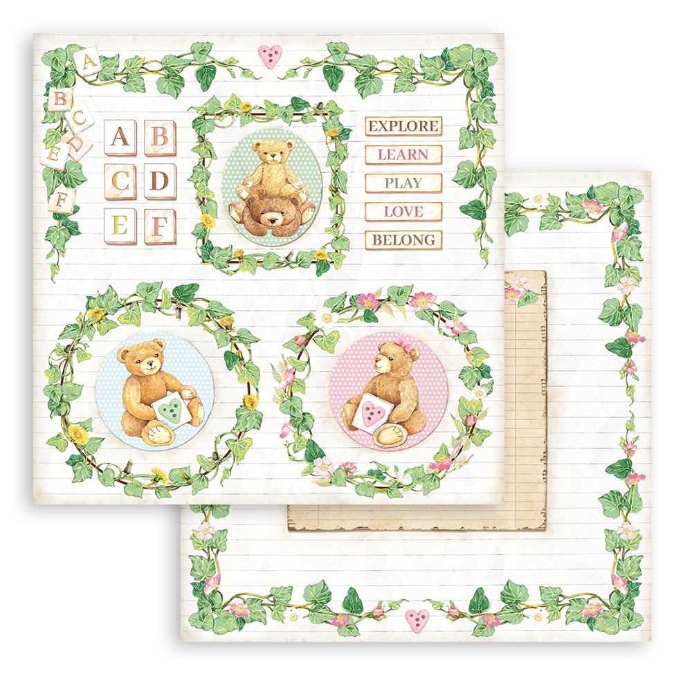 Stamperia Scrapbooking Pad 15.24 x 15.24 cm (6x6) DayDream