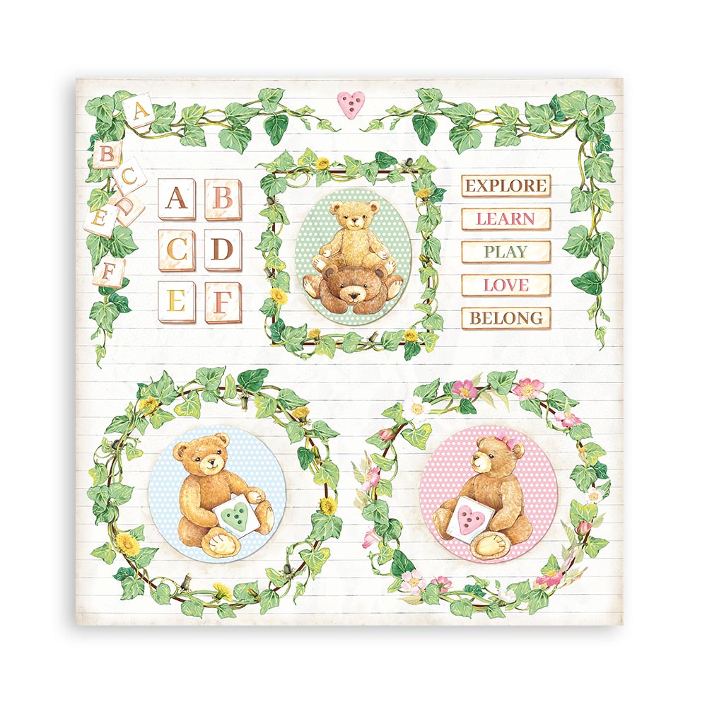 Stamperia Scrapbooking Pad 15.24 x 15.24 cm (6x6) DayDream