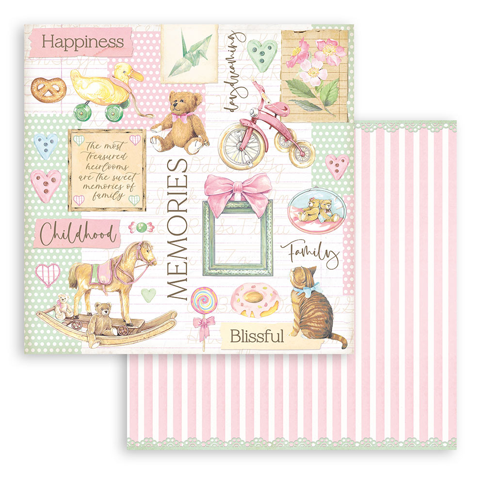 Stamperia Scrapbooking Pad 15.24 x 15.24 cm (6x6) DayDream