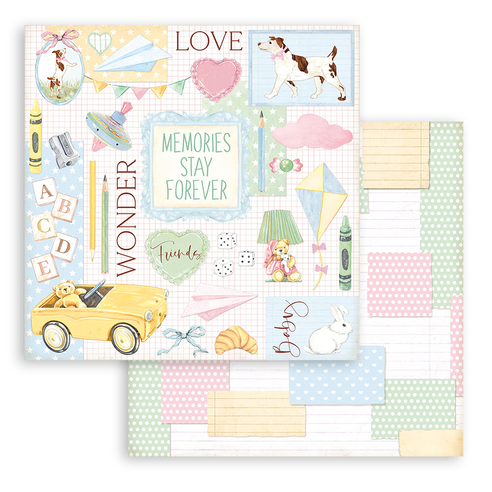 Stamperia Scrapbooking Pad 15.24 x 15.24 cm (6x6) DayDream