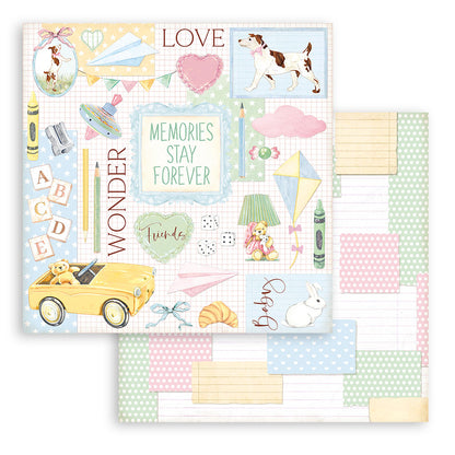 Stamperia Scrapbooking Pad 15.24 x 15.24 cm (6x6) DayDream