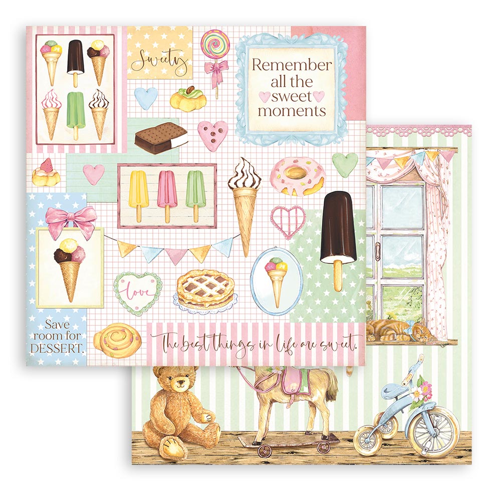 Stamperia Scrapbooking Pad 15.24 x 15.24 cm (6x6) DayDream