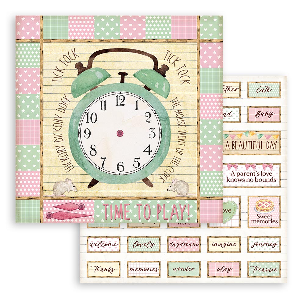 Stamperia Scrapbooking Pad 15.24 x 15.24 cm (6x6) DayDream
