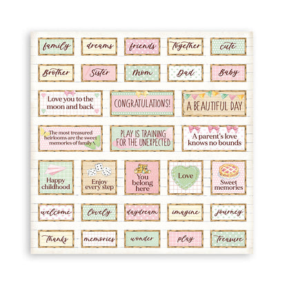 Stamperia Scrapbooking Pad 15.24 x 15.24 cm (6x6) DayDream