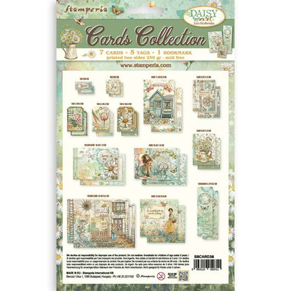 Stamperia Daisy Art Cards Collection