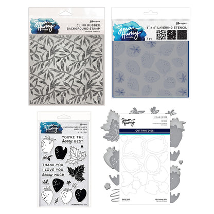 Ranger Simon Hurley - Stamp, Stencil and Die Berry Bundle (Save £30)