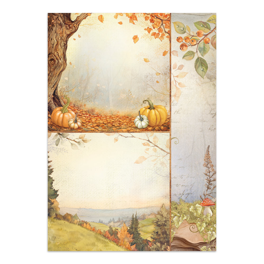Stamperia Whispering Woods Junk Journal Stickers, Backgrounds, Cut-Outs