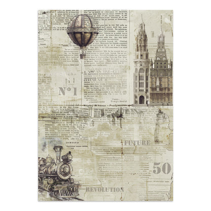 Stamperia Voyages Fantastiques Junk Journal Stickers, Backgrounds, Cut-Outs