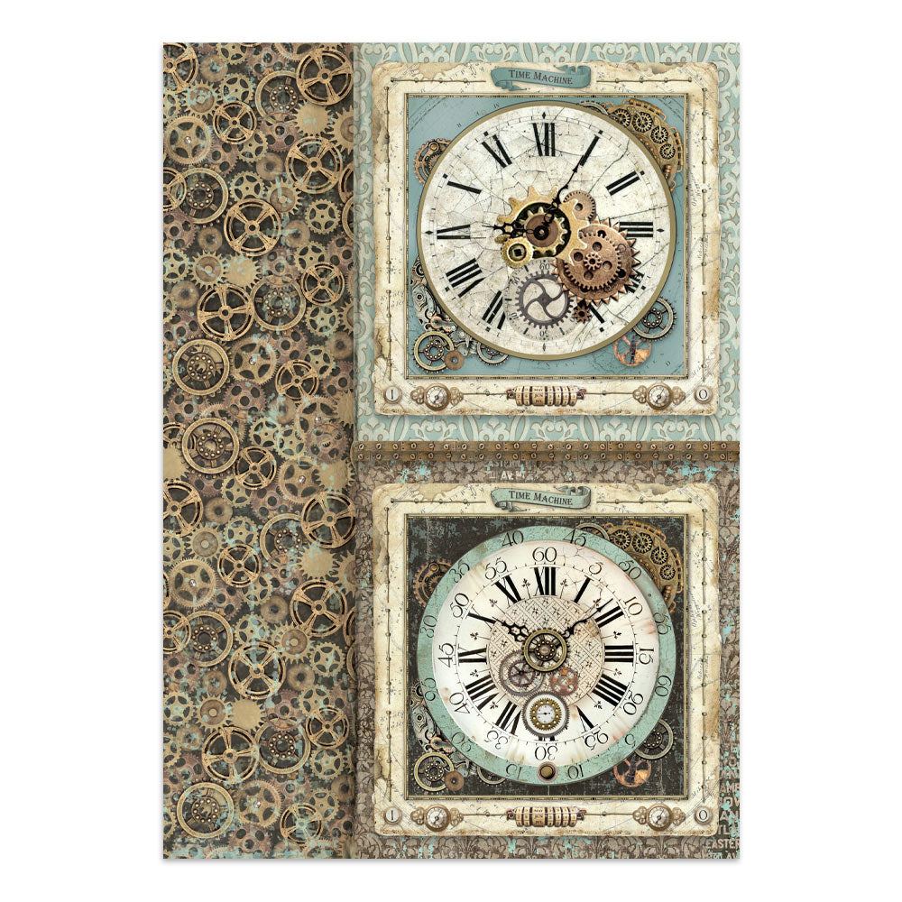 Stamperia Voyages Fantastiques Junk Journal Stickers, Backgrounds, Cut-Outs