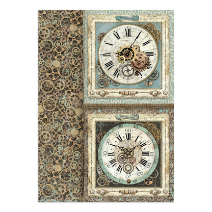 Stamperia Voyages Fantastiques Junk Journal Stickers, Backgrounds, Cut-Outs