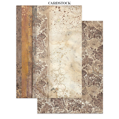 Stamperia Coffee and Chocolate Junk Journal Stickers, Backgrounds, Cut-Outs