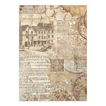 Stamperia Coffee and Chocolate Junk Journal Stickers, Backgrounds, Cut-Outs