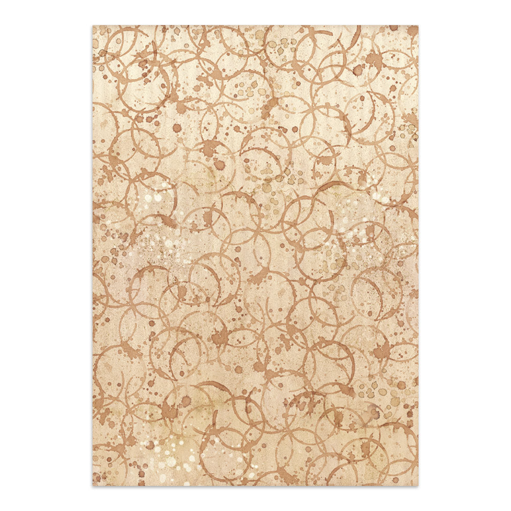 Stamperia Coffee and Chocolate Junk Journal Stickers, Backgrounds, Cut-Outs