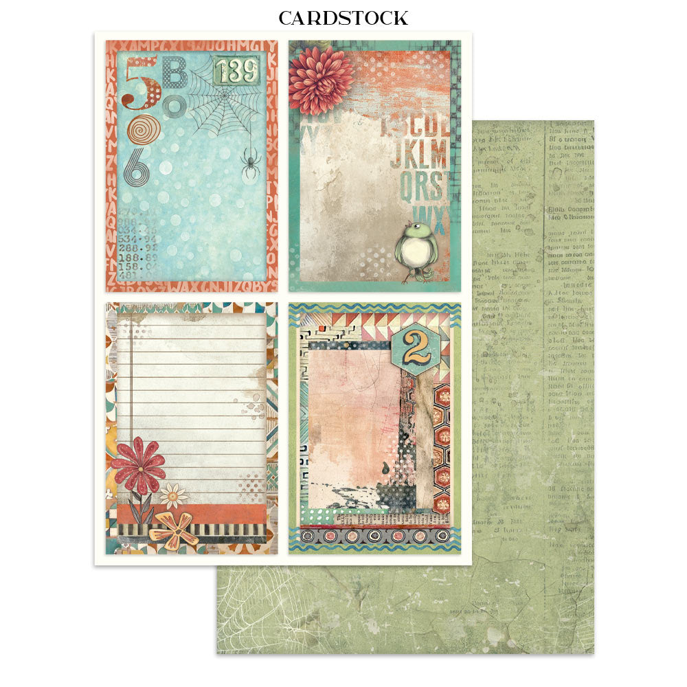 Stamperia Furry Friends Junk Journal Stickers, Backgrounds, Cut-Outs