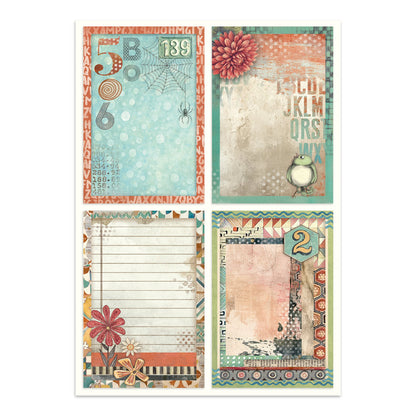 Stamperia Furry Friends Junk Journal Stickers, Backgrounds, Cut-Outs