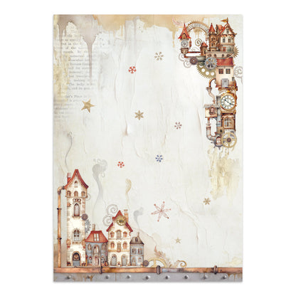 Stamperia Gear up for Christmas Junk Journal Stickers, Backgrounds, Cut-Outs