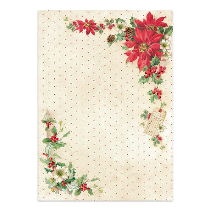 Stamperia Classic Christmas Junk Journal Stickers, Backgrounds, Cut-Outs