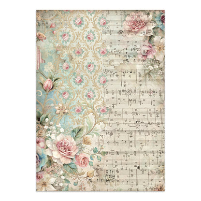 Stamperia Symphony Junk Journal Stickers, Backgrounds, Cut-Outs by Sara Alcobendas