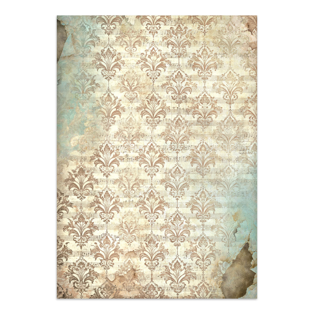 Stamperia Symphony Junk Journal Stickers, Backgrounds, Cut-Outs by Sara Alcobendas