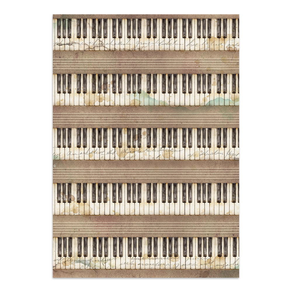 Stamperia Symphony Junk Journal Stickers, Backgrounds, Cut-Outs by Sara Alcobendas