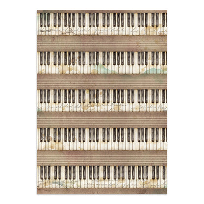 Stamperia Symphony Junk Journal Stickers, Backgrounds, Cut-Outs by Sara Alcobendas