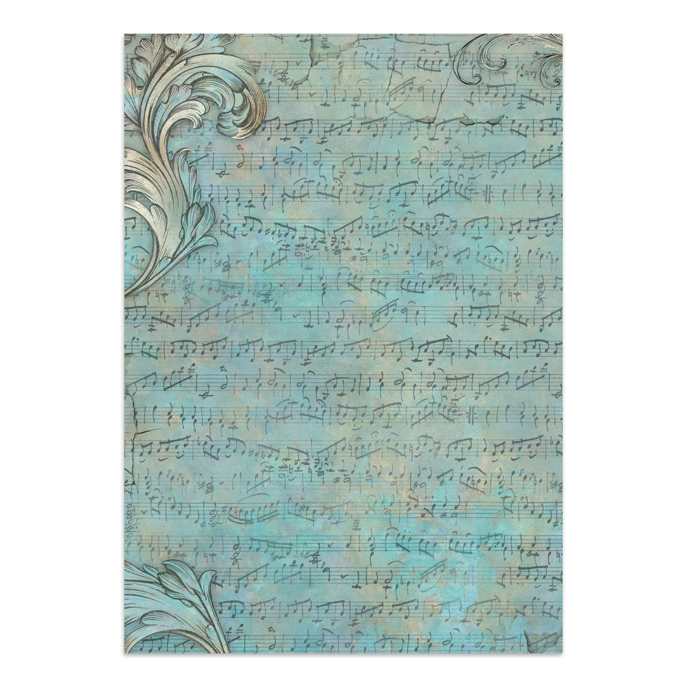 Stamperia Symphony Junk Journal Stickers, Backgrounds, Cut-Outs by Sara Alcobendas