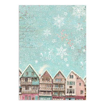 Stamperia Winter Magic Junk Journal Stickers, Backgrounds, Cut-Outs