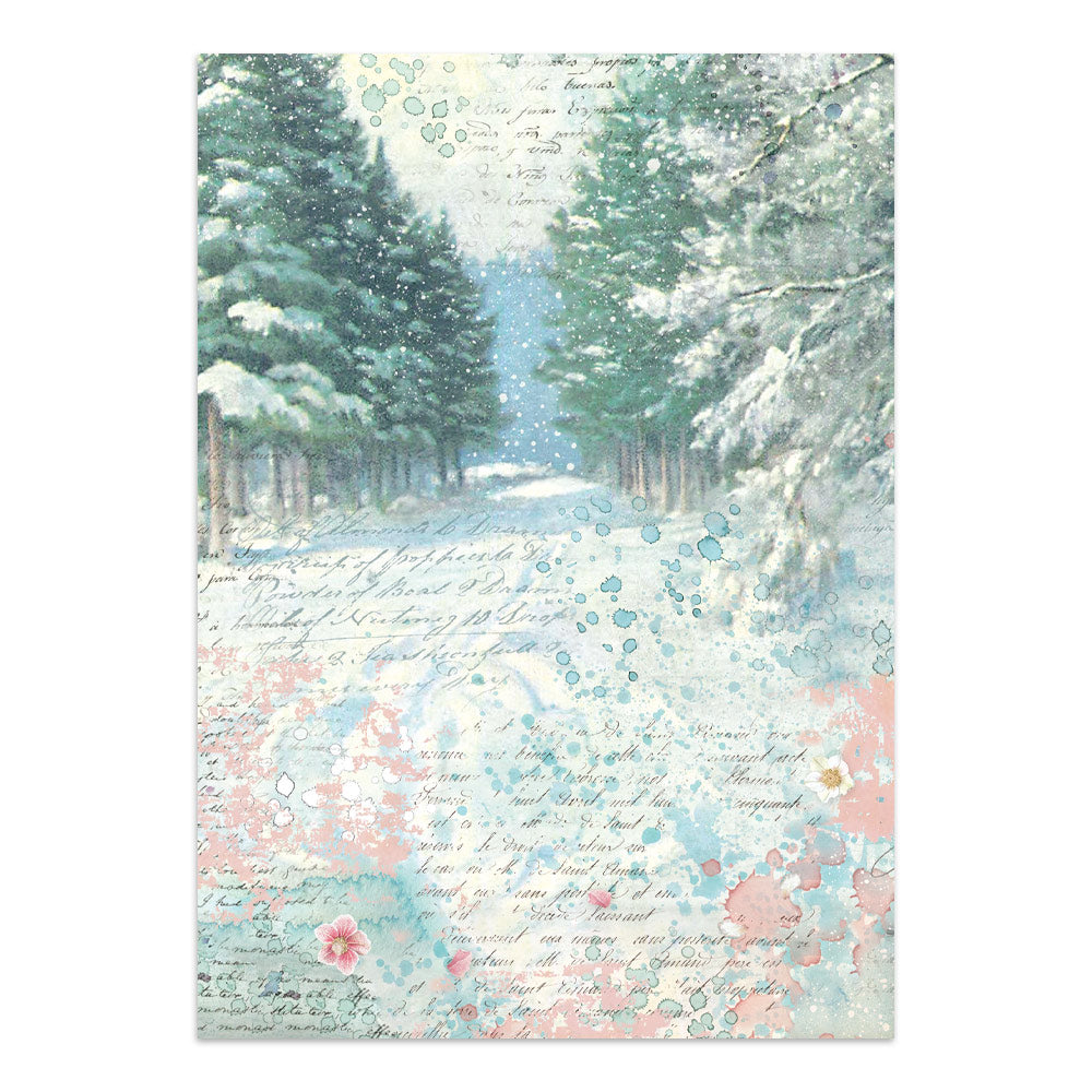 Stamperia Winter Magic Junk Journal Stickers, Backgrounds, Cut-Outs