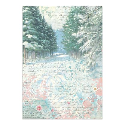 Stamperia Winter Magic Junk Journal Stickers, Backgrounds, Cut-Outs