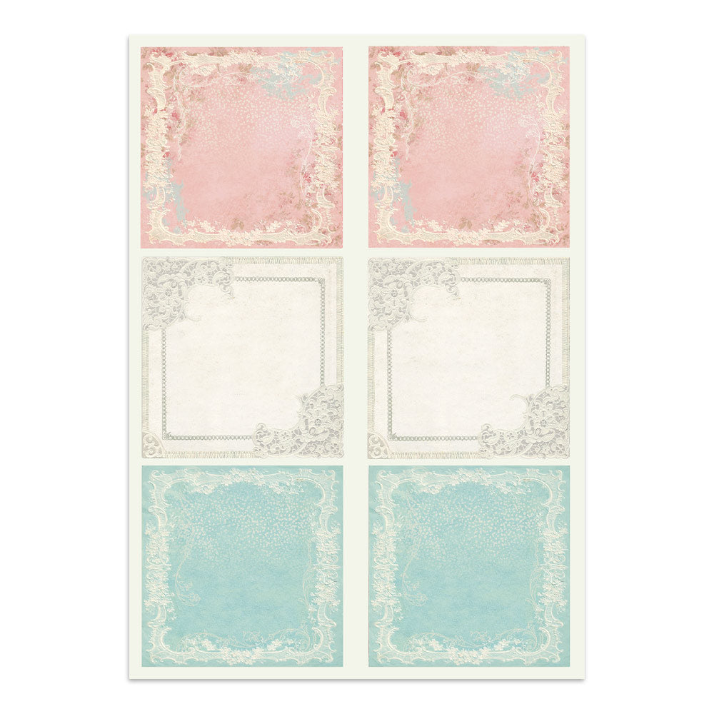 Stamperia Winter Magic Junk Journal Stickers, Backgrounds, Cut-Outs