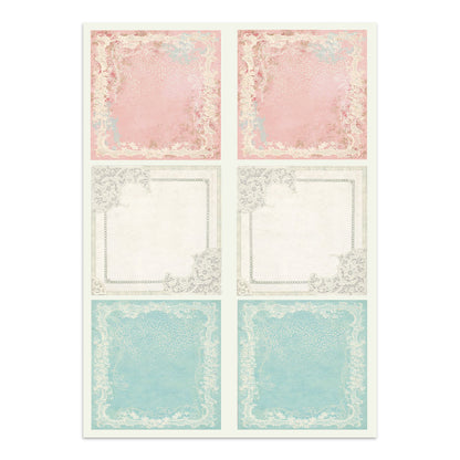Stamperia Winter Magic Junk Journal Stickers, Backgrounds, Cut-Outs