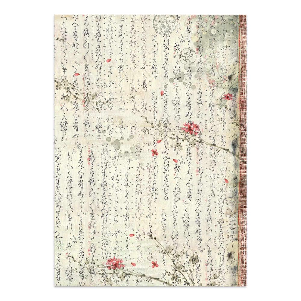 Stamperia Oriental Garden Junk Journal Stickers, Backgrounds, Cut-Outs