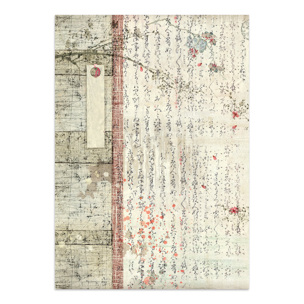 Stamperia Oriental Garden Junk Journal Stickers, Backgrounds, Cut-Outs