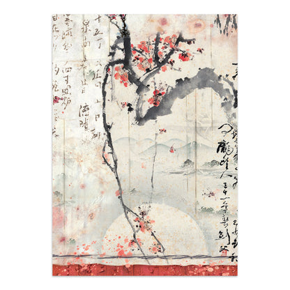 Stamperia Oriental Garden Junk Journal Stickers, Backgrounds, Cut-Outs