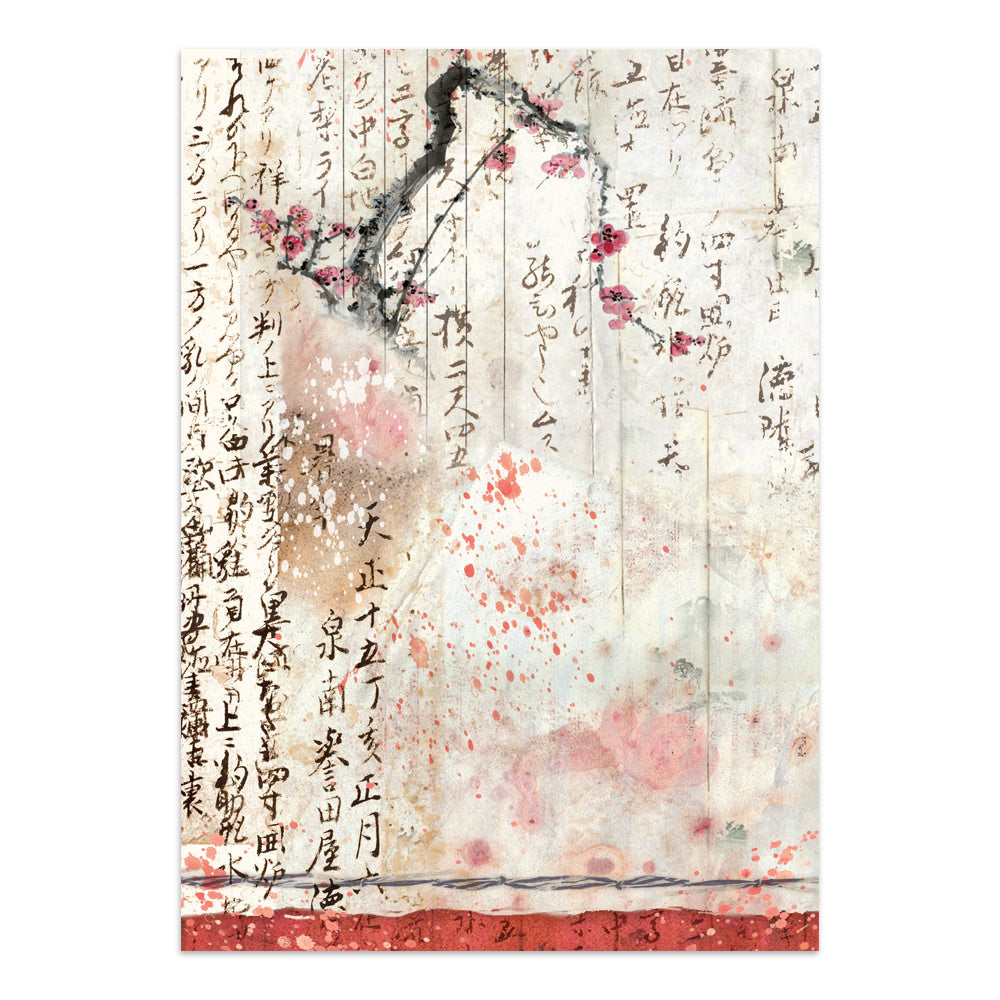Stamperia Oriental Garden Junk Journal Stickers, Backgrounds, Cut-Outs