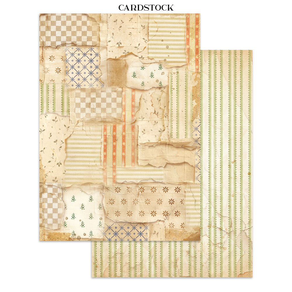 Stamperia Silent Night Junk Journal Stickers, Backgrounds, Cut-Outs