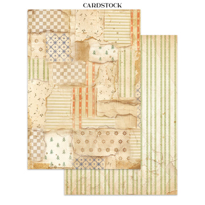 Stamperia Silent Night Junk Journal Stickers, Backgrounds, Cut-Outs
