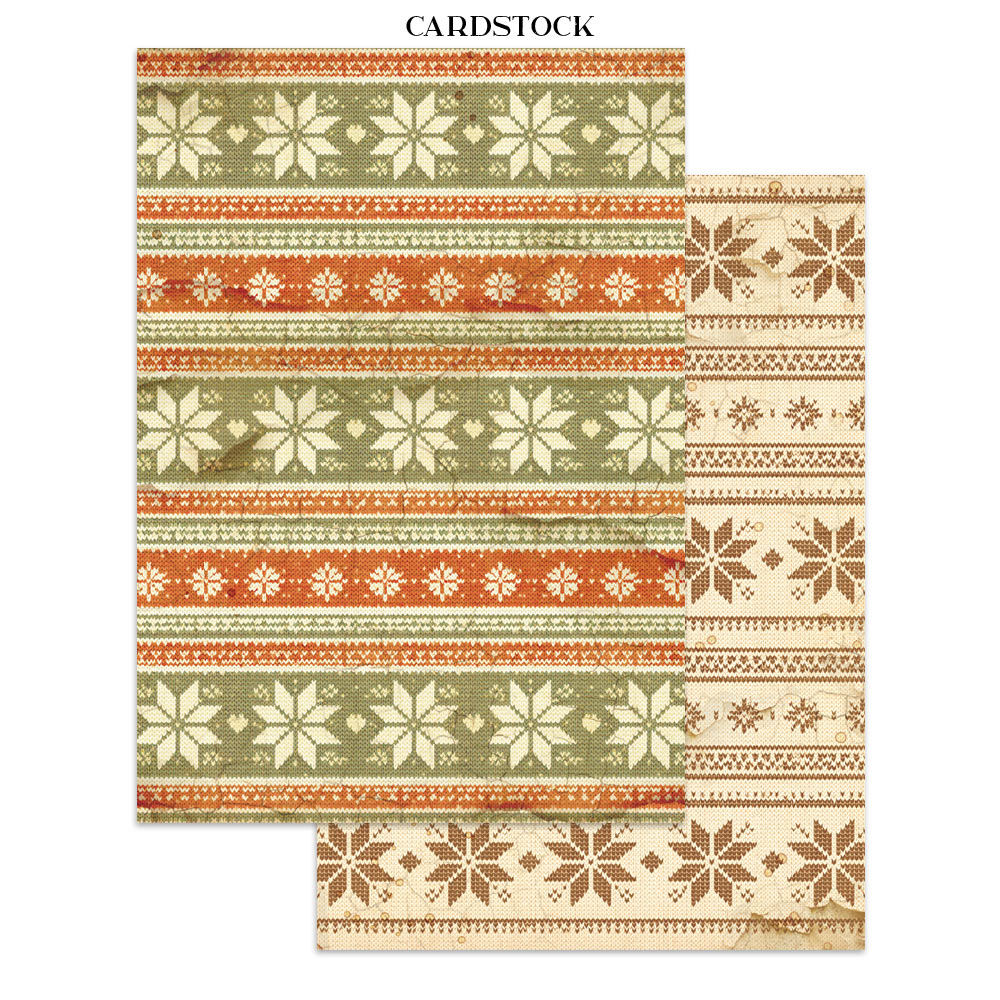 Stamperia Silent Night Junk Journal Stickers, Backgrounds, Cut-Outs