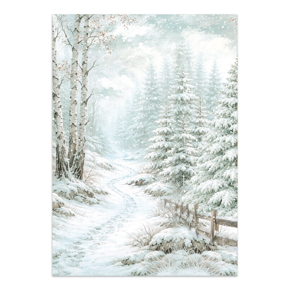 Stamperia White Christmas Junk Journal Stickers, Backgrounds, Cut-Outs by Cristina Radovan