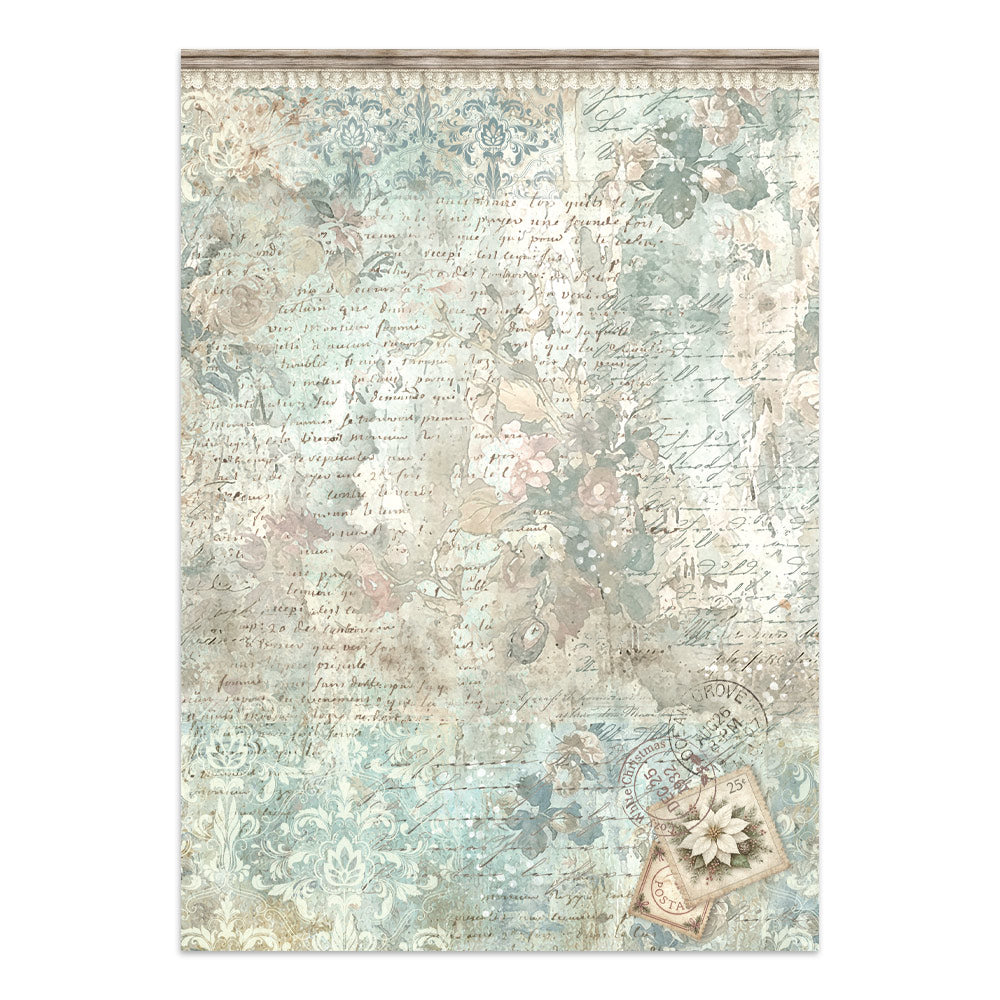 Stamperia White Christmas Junk Journal Stickers, Backgrounds, Cut-Outs by Cristina Radovan