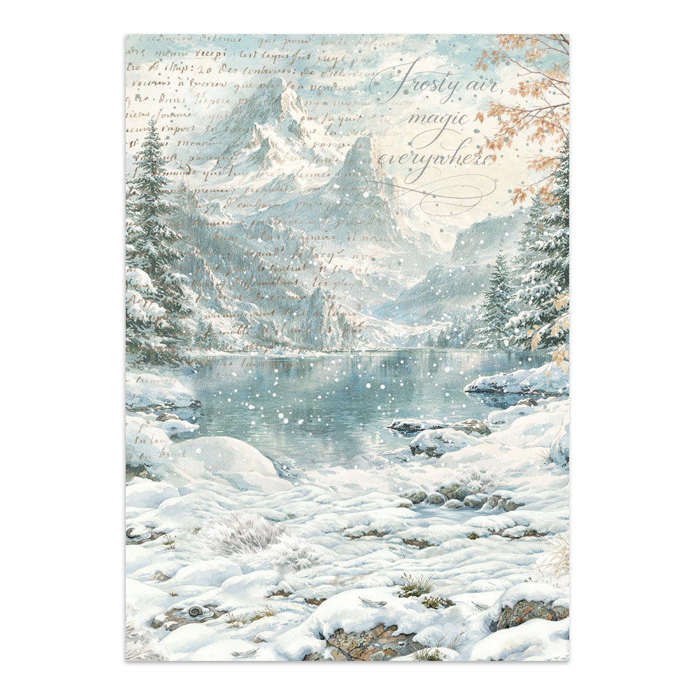Stamperia White Christmas Junk Journal Stickers, Backgrounds, Cut-Outs by Cristina Radovan
