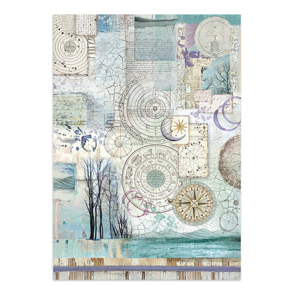 Stamperia Cosmos Junk Journal Stickers, Backgrounds, Cut-Outs by Cristina Radovan