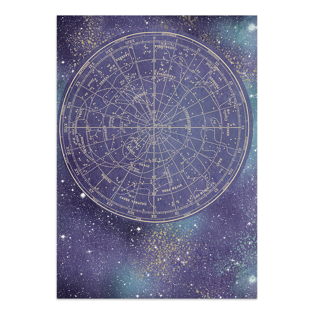 Stamperia Cosmos Junk Journal Stickers, Backgrounds, Cut-Outs by Cristina Radovan