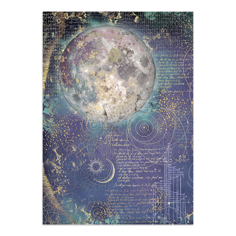 Stamperia Cosmos Junk Journal Stickers, Backgrounds, Cut-Outs by Cristina Radovan