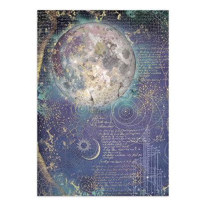 Stamperia Cosmos Junk Journal Stickers, Backgrounds, Cut-Outs by Cristina Radovan