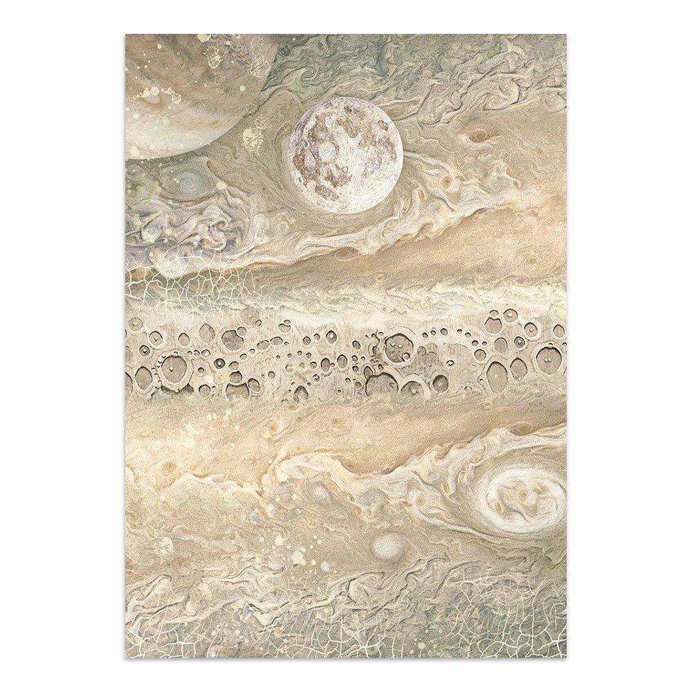 Stamperia Cosmos Junk Journal Stickers, Backgrounds, Cut-Outs by Cristina Radovan