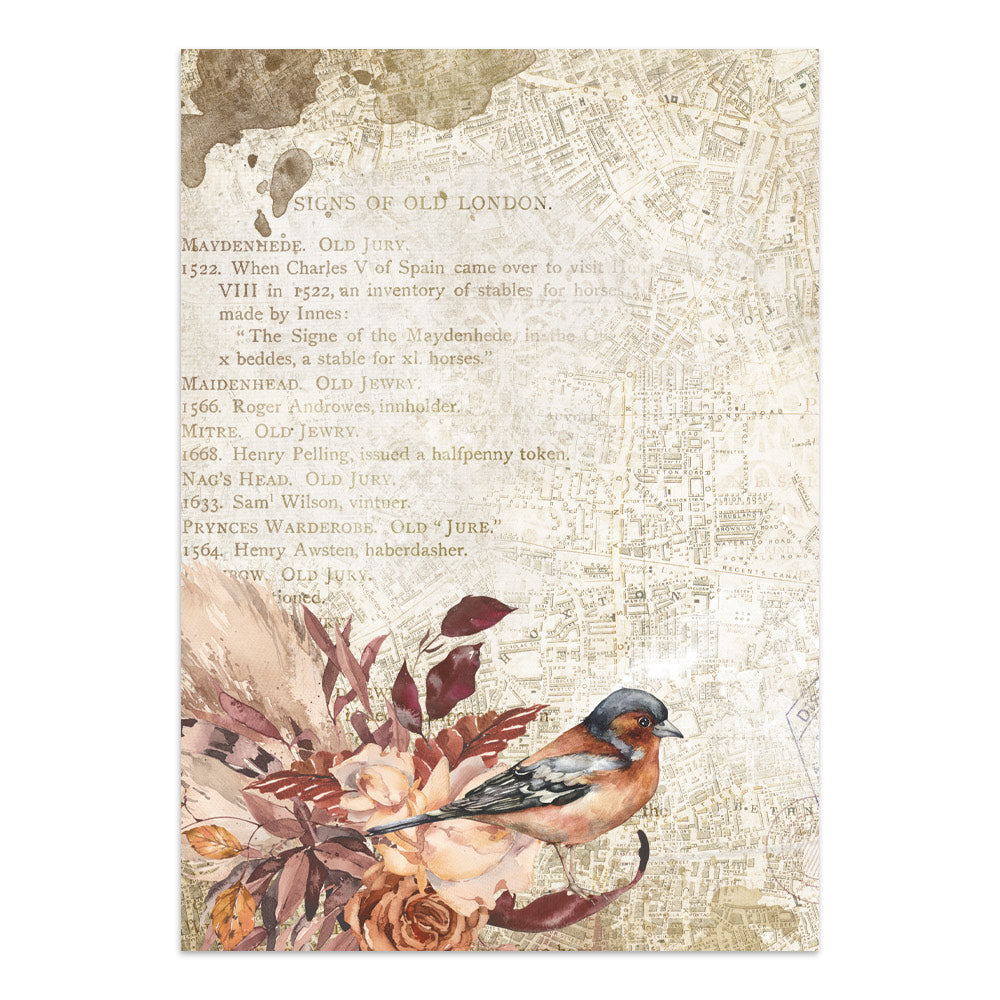 Stamperia Our Way Junk Journal Stickers, Backgrounds, Cut-Outs
