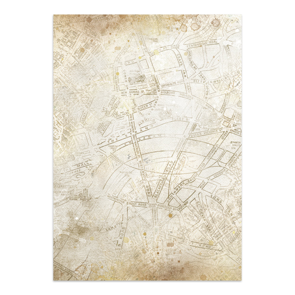 Stamperia Our Way Junk Journal Stickers, Backgrounds, Cut-Outs