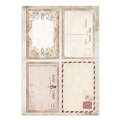 Stamperia Our Way Junk Journal Stickers, Backgrounds, Cut-Outs