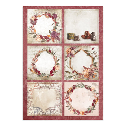 Stamperia Our Way Junk Journal Stickers, Backgrounds, Cut-Outs